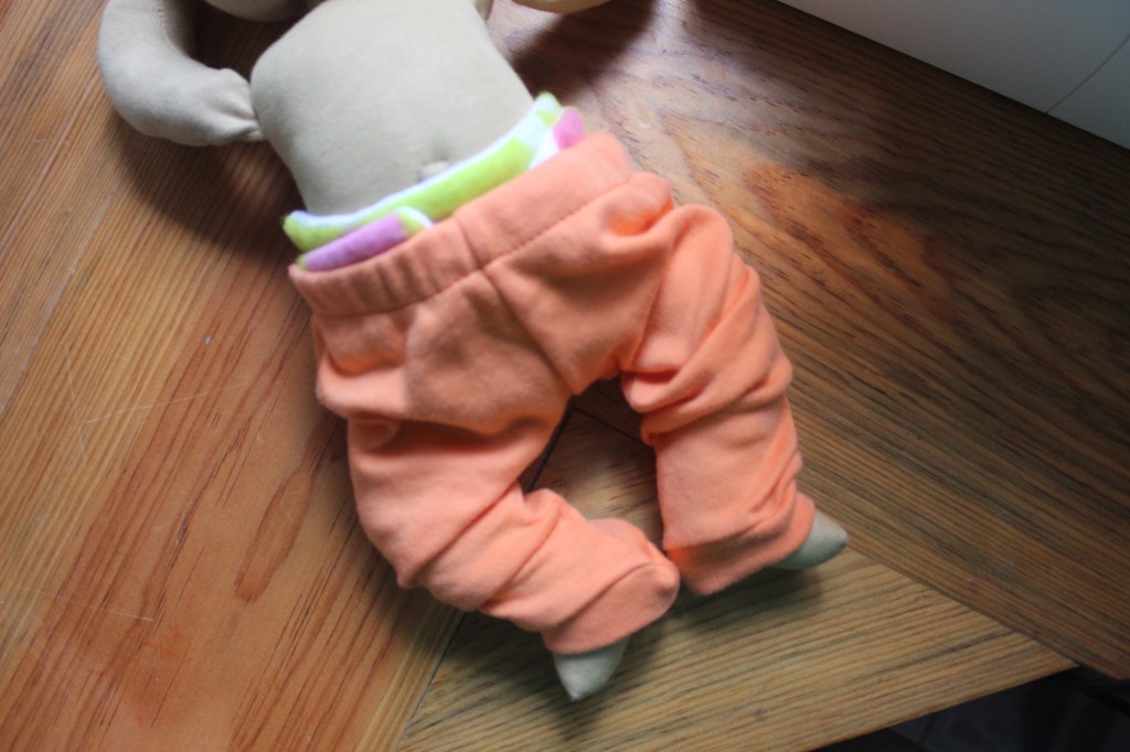 Making baby doll clothes out of baby clothes in – La Chulona